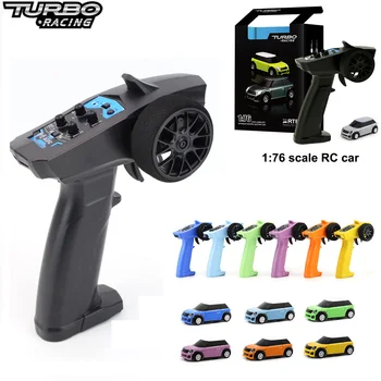 Turbo Racing 1:76 Красочный Радиоуправляемый Автомобиль Mini Full Proportional С Дистанционным Электрическим Управлением RTR Kit Игрушки Для Детей и взрослых