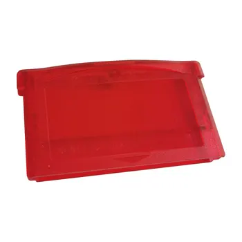 10/шт Полупрозрачный красный Прозрачный Корпус Игровой Карты Box Case Замена Корпуса Игрового Картриджа GB GBA Для Корпуса GB GBA Case