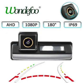 Wondefoo 180 градусов 1920x1080P HD AHD Автомобильная камера заднего вида для Toyota 2007 и 2012 camry Автомобиль Ночного видения Заднего хода Водонепроницаемый