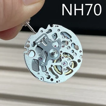 Японский оригинальный механический механизм NH70A, полностью скелетонированный, автоматический с автоподзаводом, 24 драгоценных камня, Часы NH70A NH72, Модификация, замена детали