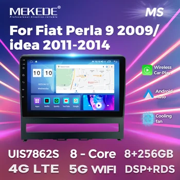 Автомобильное Радио MEKEDE M800S UIS7862S Для Fiat Perla 9 2009 idea 2011-2014 Мультимедийный Плеер GPS Навигация Для Carplay Android Auto