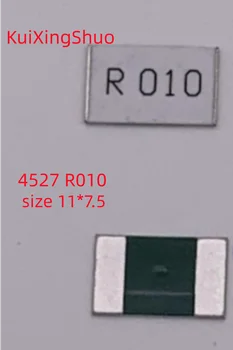 10ШТ STE4527C5W0R010F 5 Вт 4527 SMD Резистор Из Сплава для выборки 0.01R 10mR R010 R015 R020 R022 R025 R030 R035 R047 R050 1% 10*7 мм