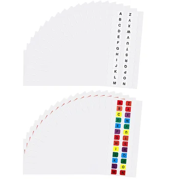 20 Листов Указательная наклейка Маркеры для страниц Блокнота Буквы для вырезок Наклейки Цветные вкладки для заметок Липкие водонепроницаемые аннотации