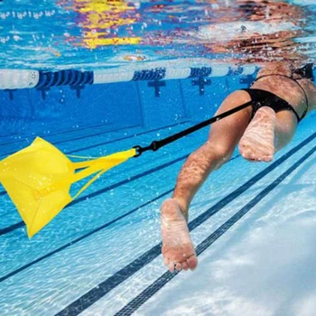 Тренажеры для плавания Парашютные Регулируемые водонепроницаемые ремни для тренировок по плаванию с парашютом для детей